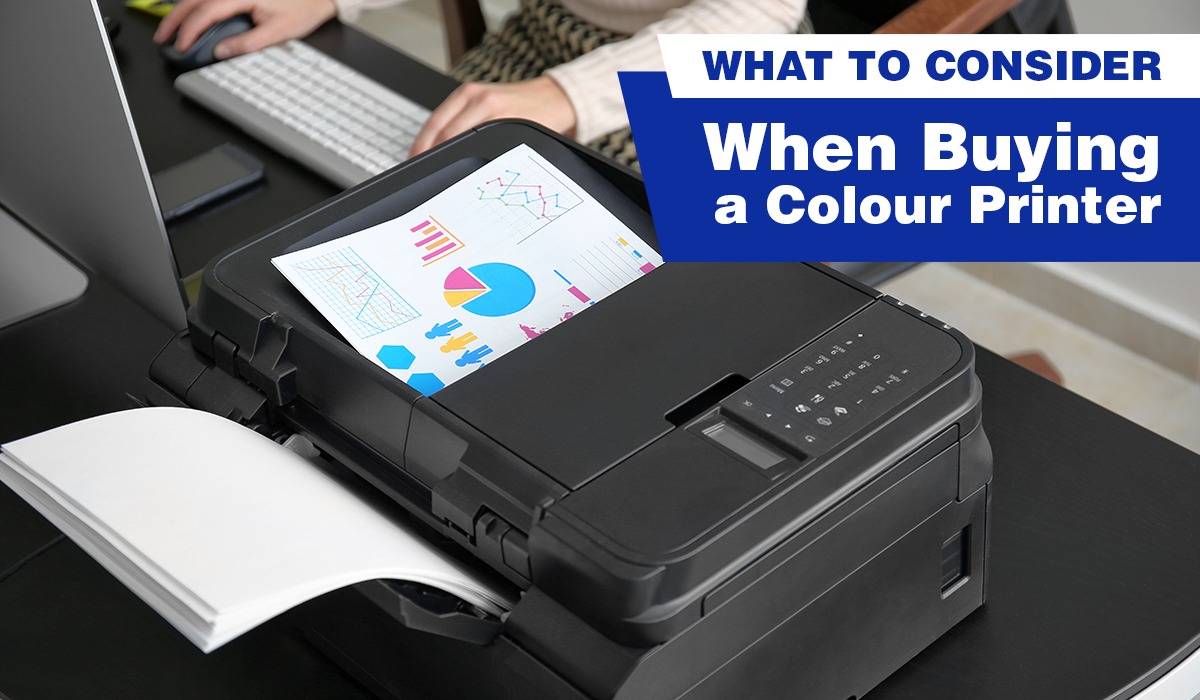 printing a colour document in office