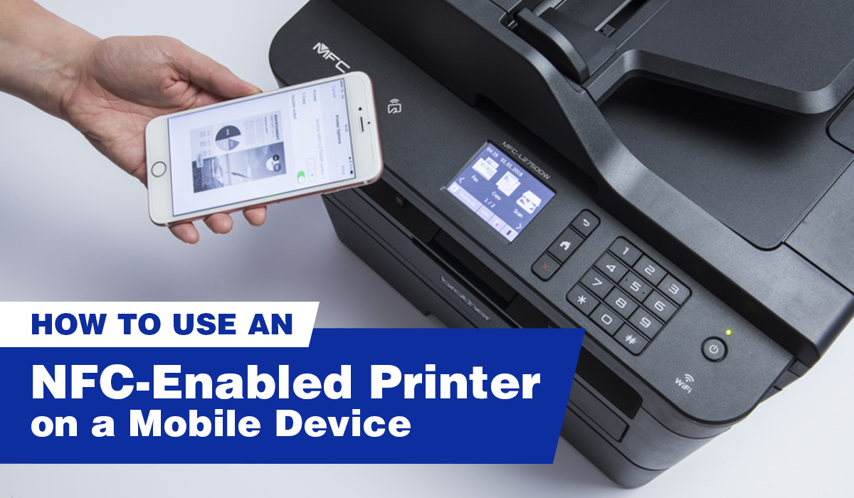 NFC enabled printer